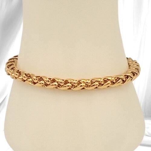 Gourmette maille palmier 5mm